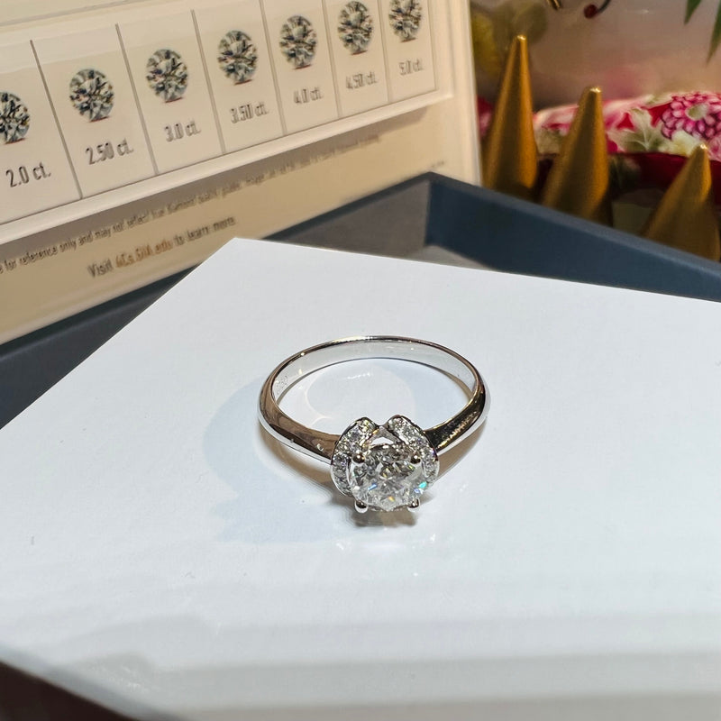 18K黃金鑽石戒指托 RM001208