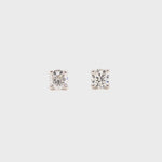 18K黃金鑽石耳環 YE001115